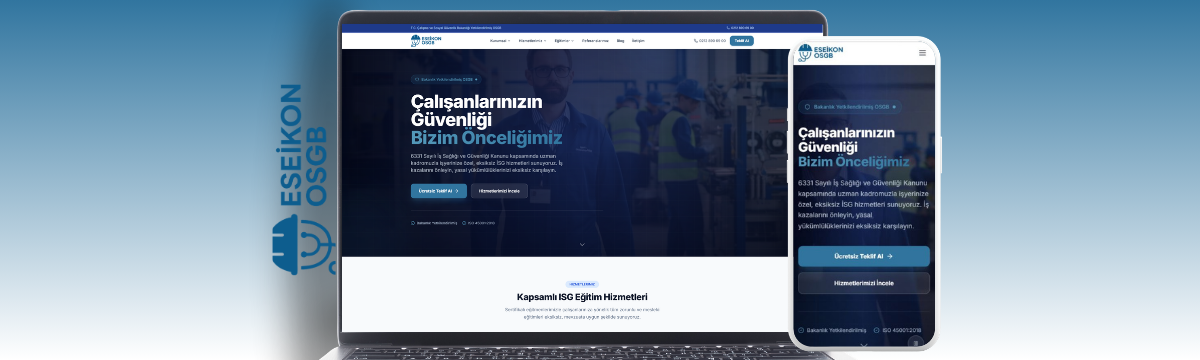 Eseikon OSGB proje önizlemesi