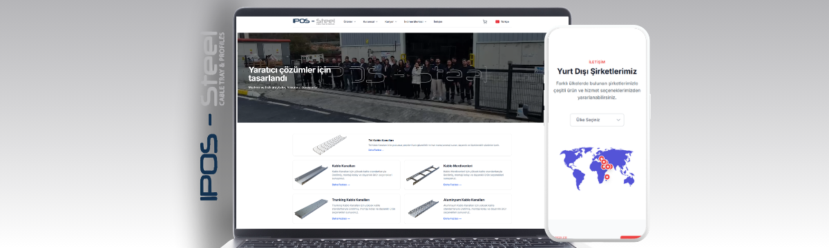 Ipos Steel proje önizlemesi